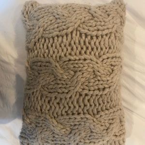 Target Beige Throw Pillow